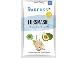 BARFUSS Fussmaske Avocado Oel