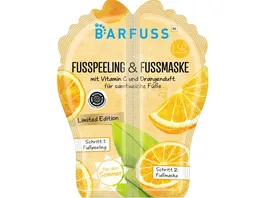 BARFUSS Fusspeeling Fussmaske