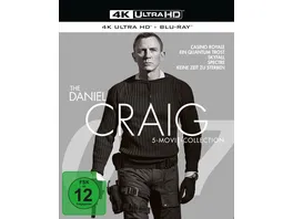 James Bond The Daniel Craig 5 Movie Collection 4K Ultra HD 5 BR4K 5 Blu ray2D