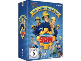 Feuerwehrmann Sam Die 10 DVD MEGA BOX 10 DVDs