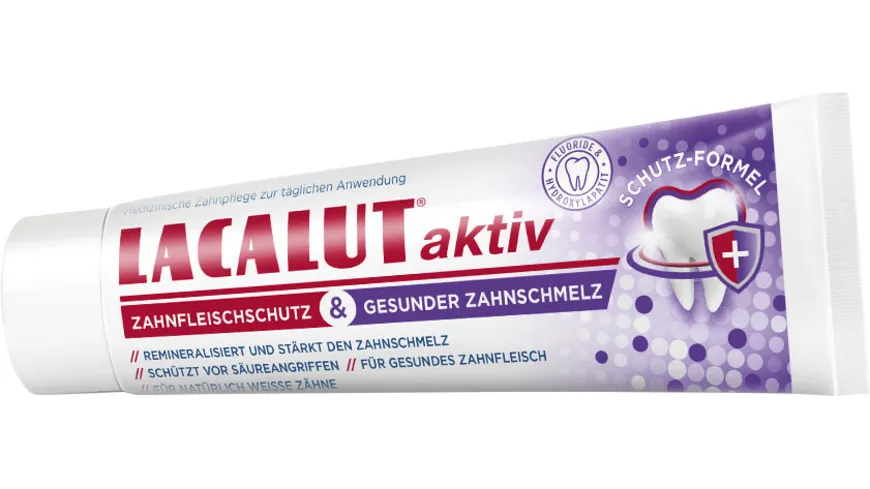 LACALUT Aktiv Zahnfleischschutz & Gesunder Zahnschmelz