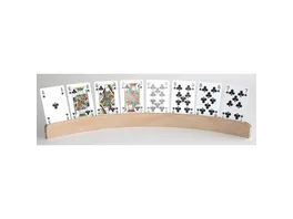 Weible Spiele Kartenhalter aus Holz 35 cm