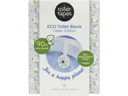 Toilet Tapes Clean Cotton verbreiten einen wunderbaren Duft nach frisch gewaschener Baumwolle
