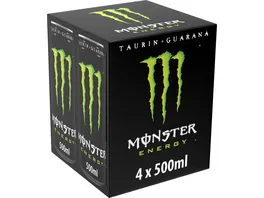 Monster Energiegetraenk Taurin Guarana 4er Pack