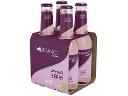 Red Bull Organics Bio Erfrischungsgetraenk Purple Berry 4er Pack