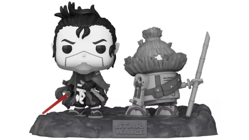 Funko - POP! - Star Wars: Visions - The Ronin & B5-56 Glow Deluxe