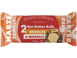 Bio Nut Butter Balls Erdnuss Meersalz