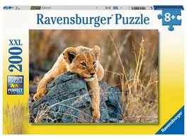 Ravensburger Puzzle Kleiner Loewe 200 Teile Puzzle fuer Kinder ab 8 Jahren