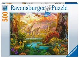 Ravensburger Puzzle Im Dinoland 500 Teile