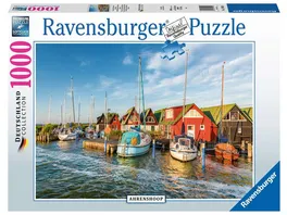 Ravensburger Puzzle Romantische Hafenwelt von Ahrenshoop Deutschland Collection 1000 Teile