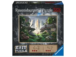 Ravensburger Puzzle Exit Puzzle 17121 Apokalyptische Stadt 368 Teile
