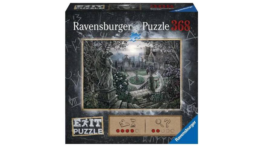 Ravensburger Puzzle - Exit Puzzle 17120 Nachts im Garten 368 Teile