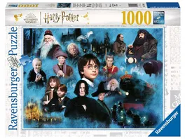 Ravensburger Puzzle Harry Potters magische Welt 1000 Teile Harry Potter Puzzle fuer Erwachsene und Kinder ab 14 Jahren