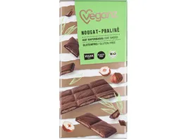 Veganz Bio Schokolade Nougat Praline