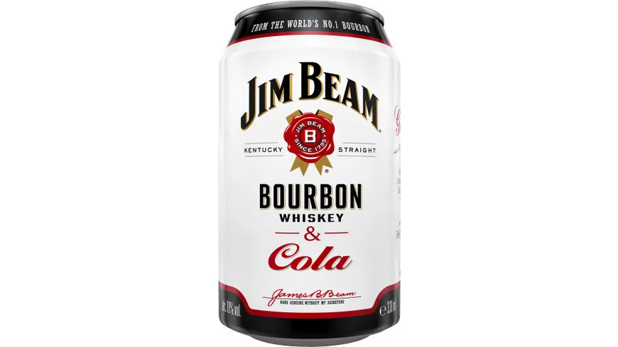 Jim Beam Bourbon Whiskey & Cola
