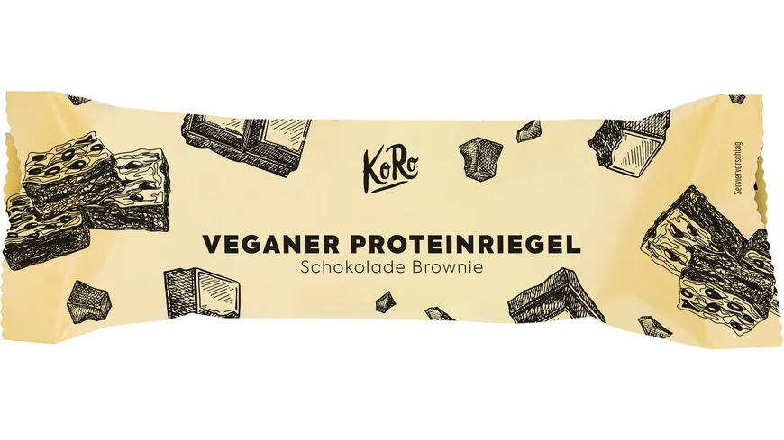 KoRo Proteinriegel Schokolade & Brownie