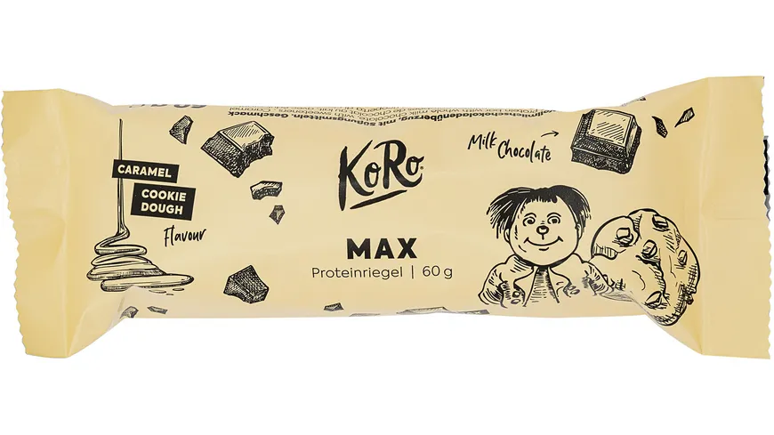KoRo Max Proteinriegel Caramel Cookie Dough