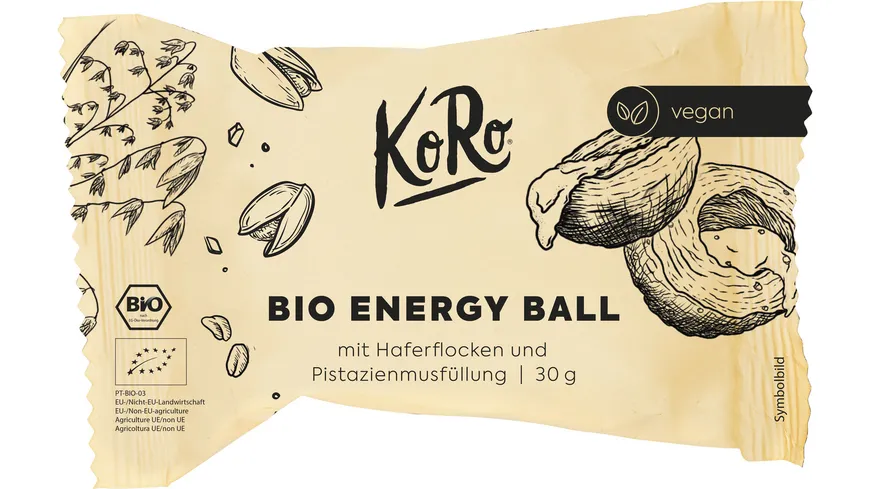 KoRo Bio Energy Ball Hafer & Pistazie