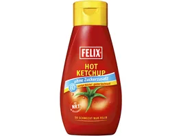 FELIX Hot Ketchup ohne Zuckerzusatz