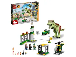 LEGO Jurassic World 76944 T Rex Ausbruch Dinosaurier Spielzeug