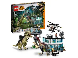 LEGO Jurassic World 76949 Giganotosaurus Therizinosaurus Angriff