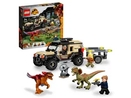 LEGO Jurassic World 76951 Pyroraptor Dilophosaurus Transport