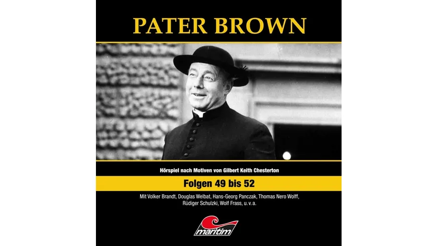 Pater Brown Box (Folge 49-52) (4CD Box)