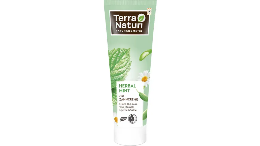 TERRA NATURI Zahncreme Herbal Mint 7in1