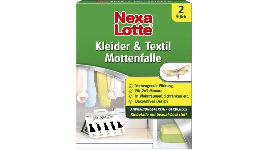 NEXA LOTTE Mottenfalle Kleider & Textil