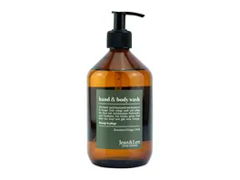 Hand Body Wash Rosemary Ginger Glasflasche 500 ml