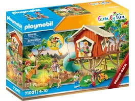 PLAYMOBIL 71001 Family Fun Abenteuer Baumhaus mit Rutsche