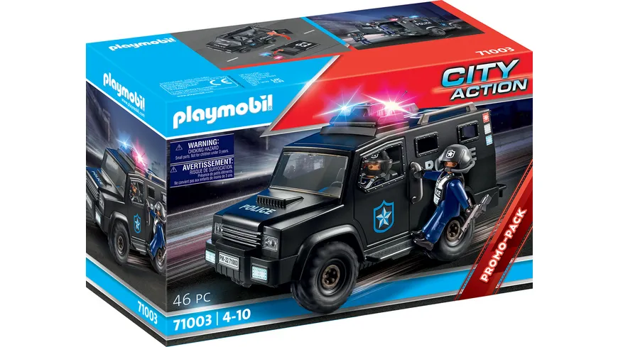 PLAYMOBIL 71003 - City Action - SWAT Truck