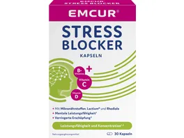 EMCUR Kapseln Stress Blocker