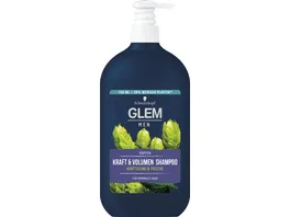 Schwarzkopf GLEM vital Shampoo Men Hopfen Kraft Volumen