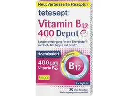 tetesept Vitamin B12 Depot 400 g 30 Stueck
