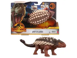 Jurassic World Ein neues Zeitalter Roar Strikers Ankylosaurus Dinosaurierfigur ab 4 Jahren