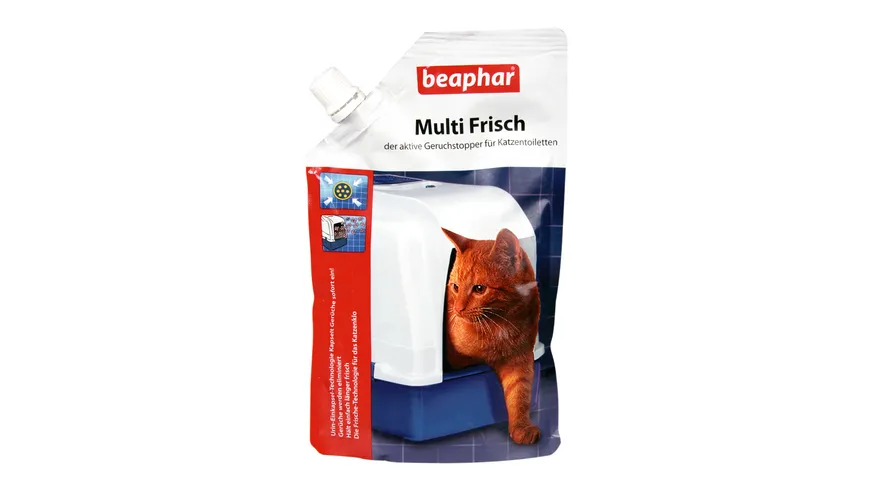 beaphar Katzenhygiene Multi-Frisch für Katzentoiletten Geruchsstopp