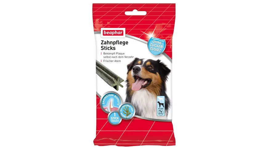 beaphar Hundesnack Zahnpflege Sticks 7 St./182g