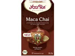 YOGI TEA Bio Gewuerzteemischung Maca Chai