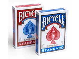 Bicycle tandard Rot Blau Spielkarten