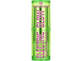 essence ELECTRIC GLOW colour changing lipstick
