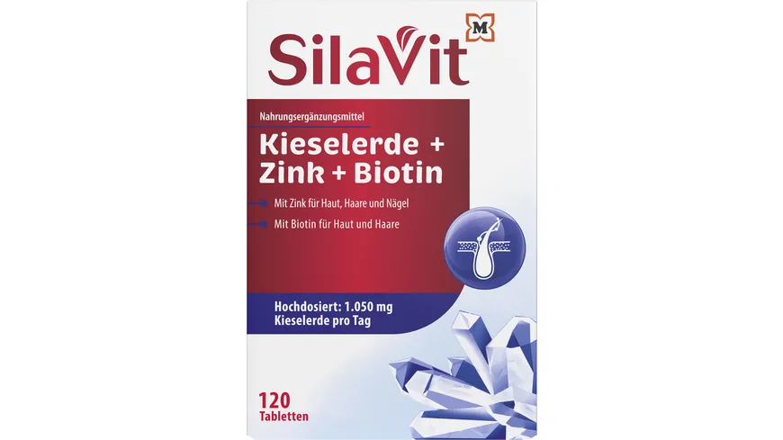 SilaVit Tabletten Kieselerde Zink Biotin