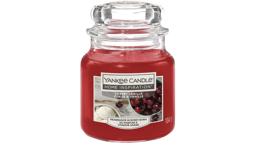 Yankee Candle Home Inspiration Kleine Kerze im Glas Cherry Vanilla online  bestellen