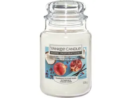YANKEE CANDLE Grosse Kerze im Glas Pomegranate Coconut