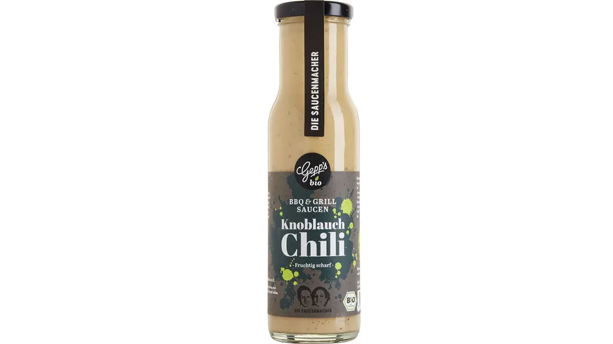 Gepp's Bio Sauce Knoblauch Chili