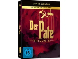 Der Pate Trilogie Limited Digipak 4 4K Ultra HD 3 Blu ray 2 Bonus Blu ray