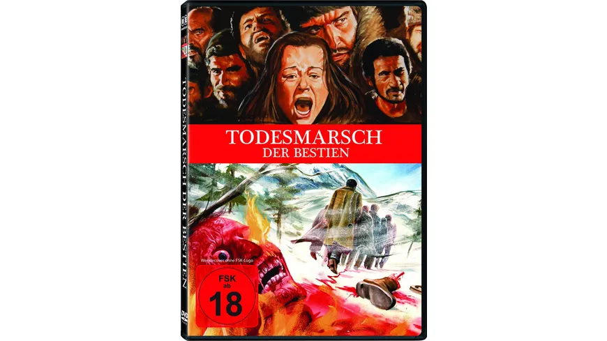 TODESMARSCH DER BESTIEN (DVD) UNCUT - Cover A - Limited Edition