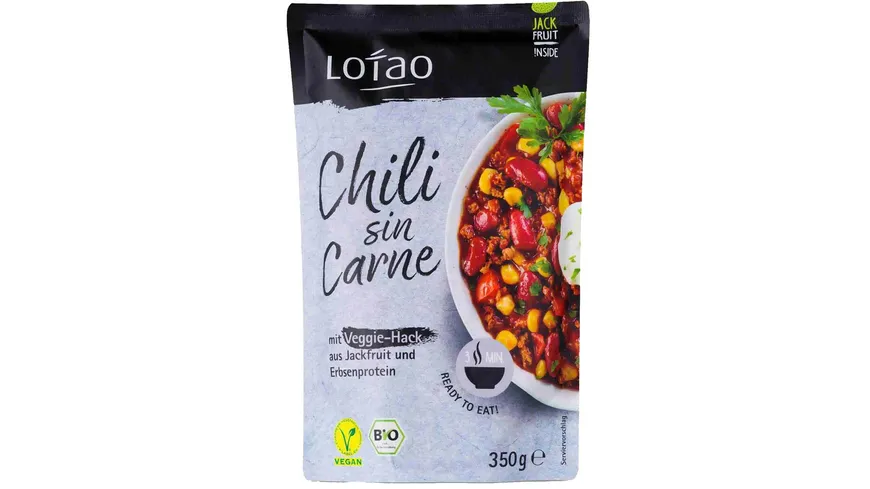 Lotao Green Chili sin Carne mit Veggie Hack