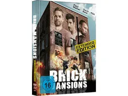 Brick Mansions Limited Extended Mediabook Edition Cover B limitiert auf 555 Stueck durchnummeriert DVD Booklet