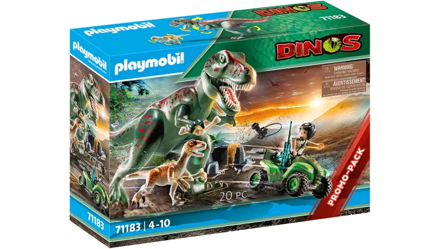 PLAYMOBIL 71183 - Dinos - T-Rex Angriff